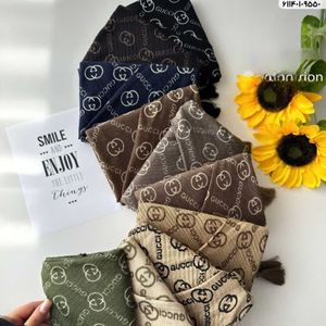 فروش اینترنتی شال نخی برشکا تابستانه طرح دار گوچی