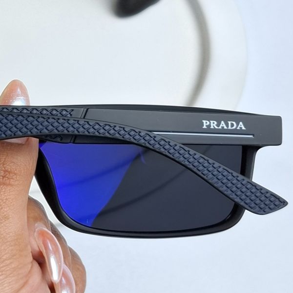 عینک آفتابی مردانه پرادا Prada مشکی مات