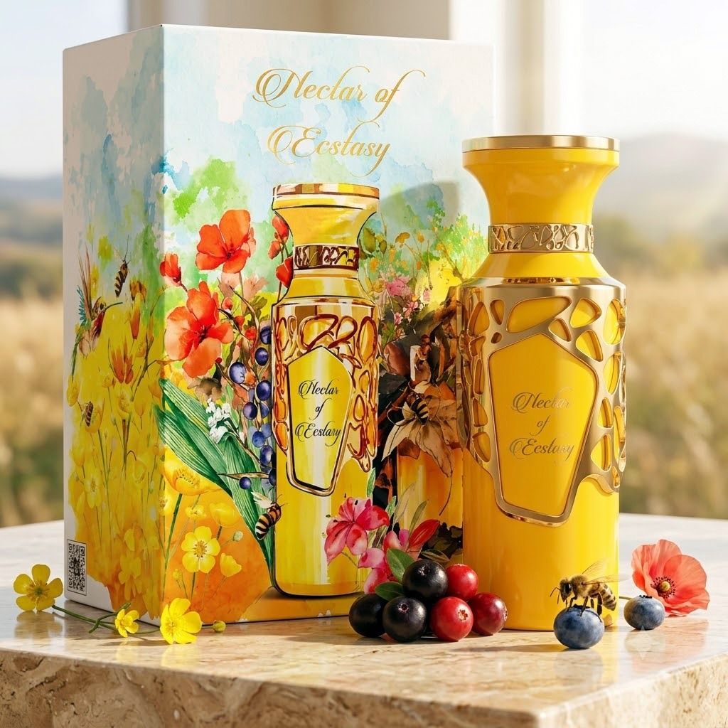 فروش اینترنتی عطر ادکلن شیک زنانه نکتار آف اکستاسی فراگرنس ورد شیشه و بسته بندی شیک