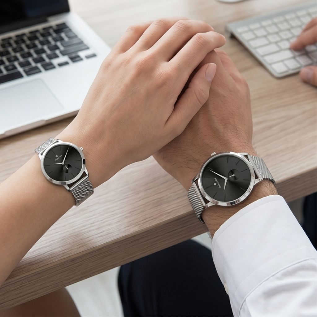 خرید اینترنتی قیمت ست ساعت مچی سوییس آرت مدل 920113-114ST0001