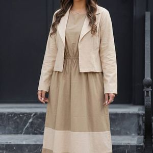 خرید انلاین کت سارافون زنانه دخترانه لنین درجه یک تن خور زیبا