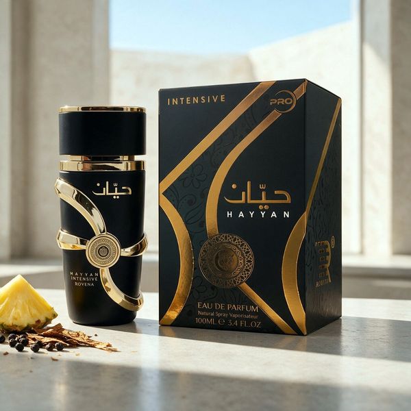عطر ادکلن 2026 مردانه حیان اینتنسیو روونا فرانسه گرم و شیرین شیشه لوکس