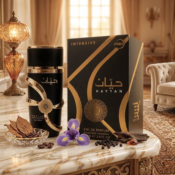 عطر ادکلن 2026 مردانه حیان اینتنسیو روونا فرانسه گرم و شیرین شیشه لوکس