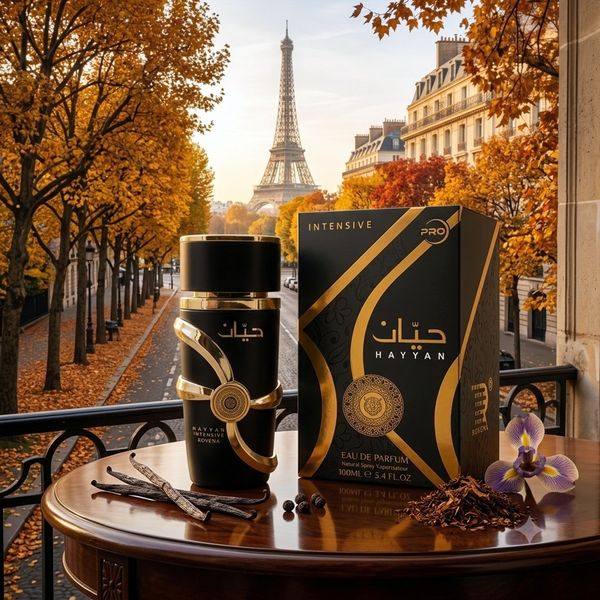 عطر ادکلن 2026 مردانه حیان اینتنسیو روونا فرانسه گرم و شیرین شیشه لوکس