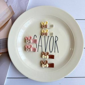 گیره انبری دخترانه طرح خرگوش، گیره موی فانتزی کودک و نوزاد