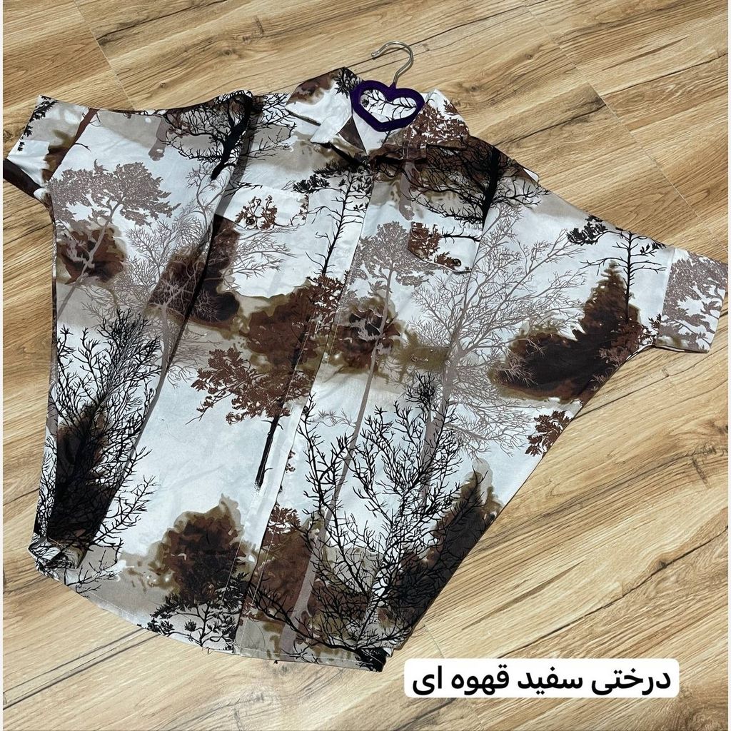 خرید اینترنتی قیمت شومیز پانچو زنانه نخی طرحدار شیک و خنک مدل آزاد