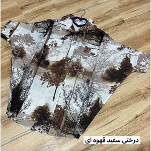 خرید اینترنتی قیمت شومیز پانچو زنانه نخی طرحدار شیک و خنک مدل آزاد