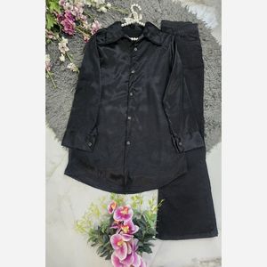 شومیز مجلسی ساتن محرمی