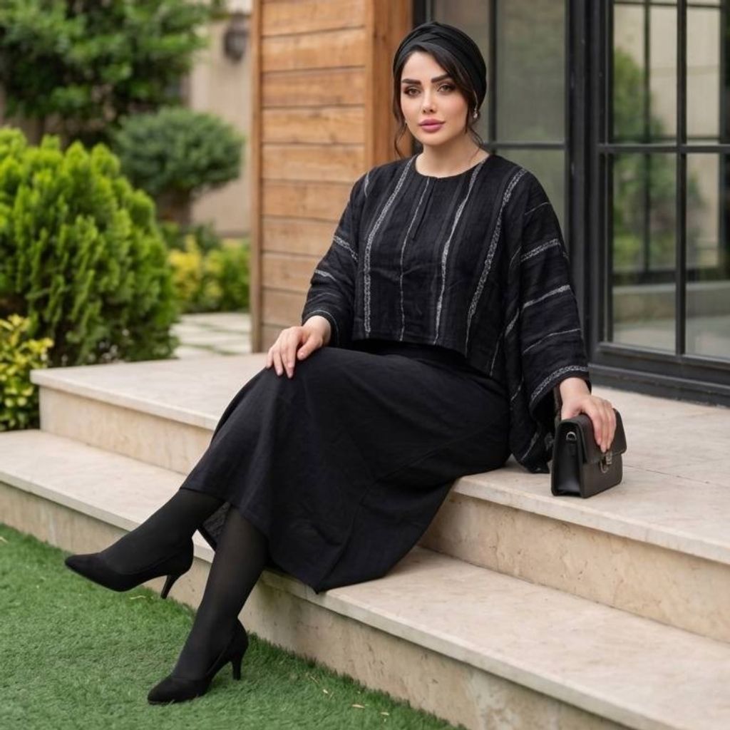 خرید آنلاین شنل سارافون زنانه شایلین