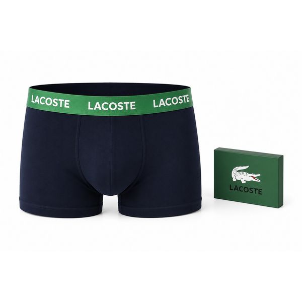 شورت نیم پا مردانه لاگوست Lacoste سرمه ای سری اسپرت
