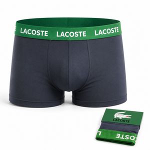 شورت نیم پا مردانه لاگوست Lacoste طوسی تیره سری اسپرت