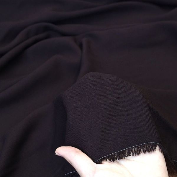 پارچه نخی کجراه دو رنگ مشکی و قهوه ای