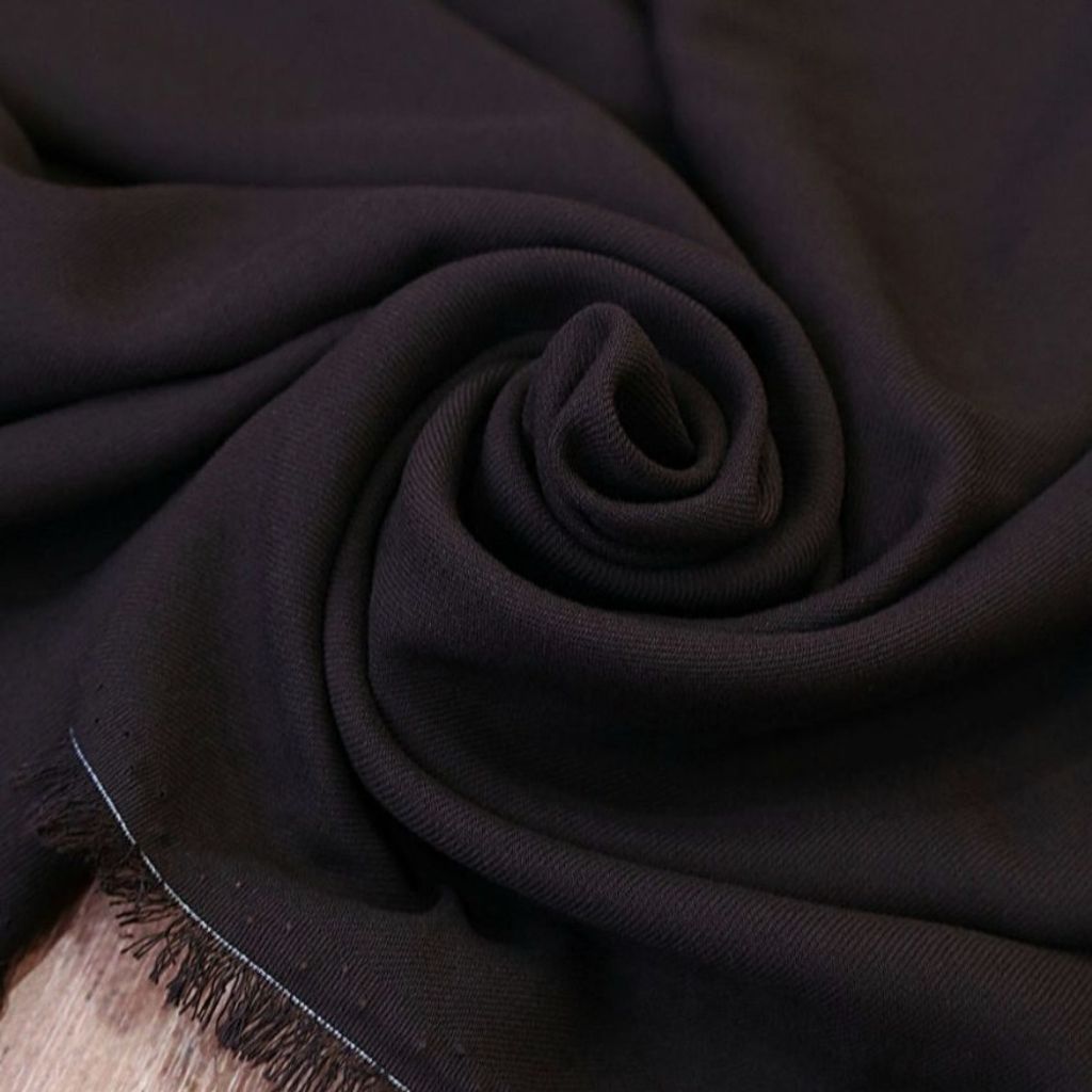 فروش اینترنتی پارچه نخی کجراه دو رنگ مشکی و قهوه ای