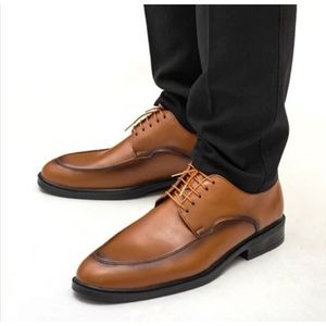 خرید اینترنتی قیمت مجلسی اداری مردانه مدل قاپاق دار بندی عسلی 40 تا 44