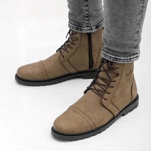 خرید اینترنتی قیمت نیم بوت مردانه زیپی مدل پیکاسو سدری 40 تا 44