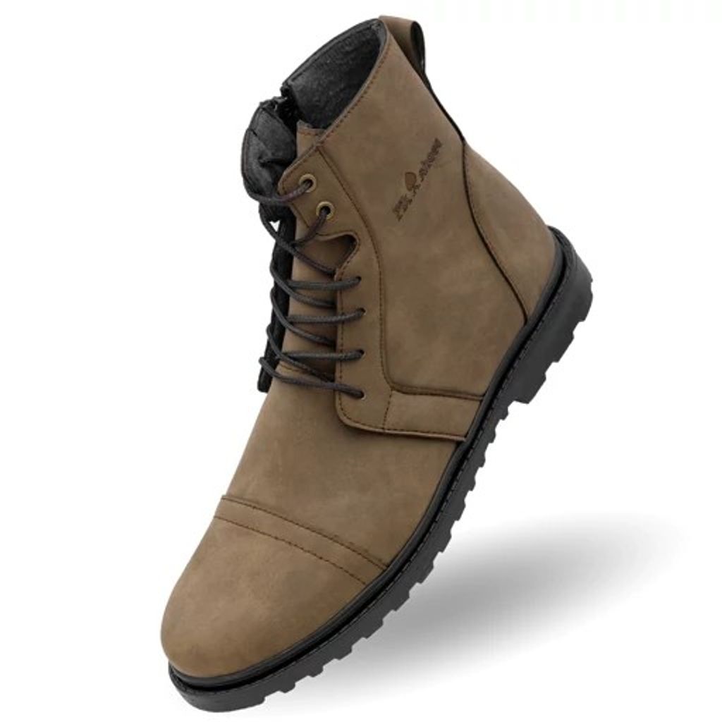 خرید اینترنتی قیمت نیم بوت مردانه زیپی مدل پیکاسو سدری 40 تا 44