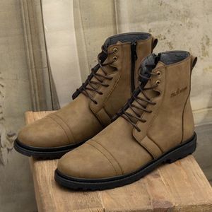 خرید اینترنتی قیمت نیم بوت مردانه زیپی مدل پیکاسو سدری 40 تا 44