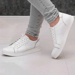 خرید اینترنتی قیمت کفش کتونی مردانه مدل دایان رنگ سفید 40 تا 44