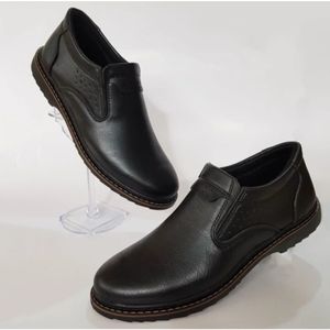 خرید اینترنتی قیمت کفش رسمی مجلسی مردانه کشی مدل پارس مشکی