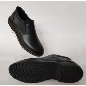 خرید اینترنتی قیمت کفش رسمی مجلسی مردانه کشی مدل پارس مشکی