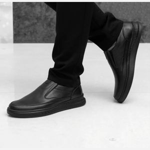 خرید اینترنتی قیمت کفش مردانه رسمی اداری مدل لوکا رنگ مشکی