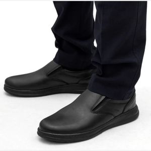 قیمت کفش رسمی اداری مردانه دور دوخت کشی مدل استیو رنگ مشکی