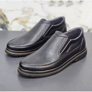 خرید اینترنتی قیمت کفش رسمی مردانه دور دوخت مدل سورن کشی . مشکی
