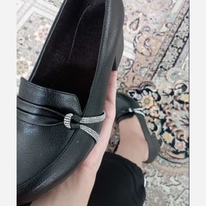 فروش اینترنتی کفش زنانه مجلسی پاشنه دار طبی بزرگ پا