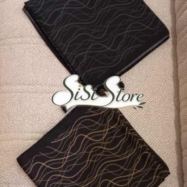روسری نخی طرح موج