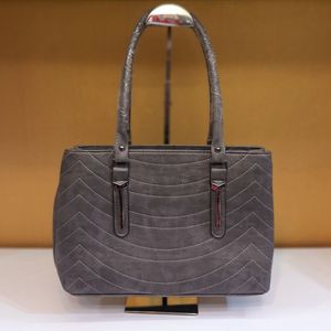کیف 3زیپ رنگ‌خاکستری