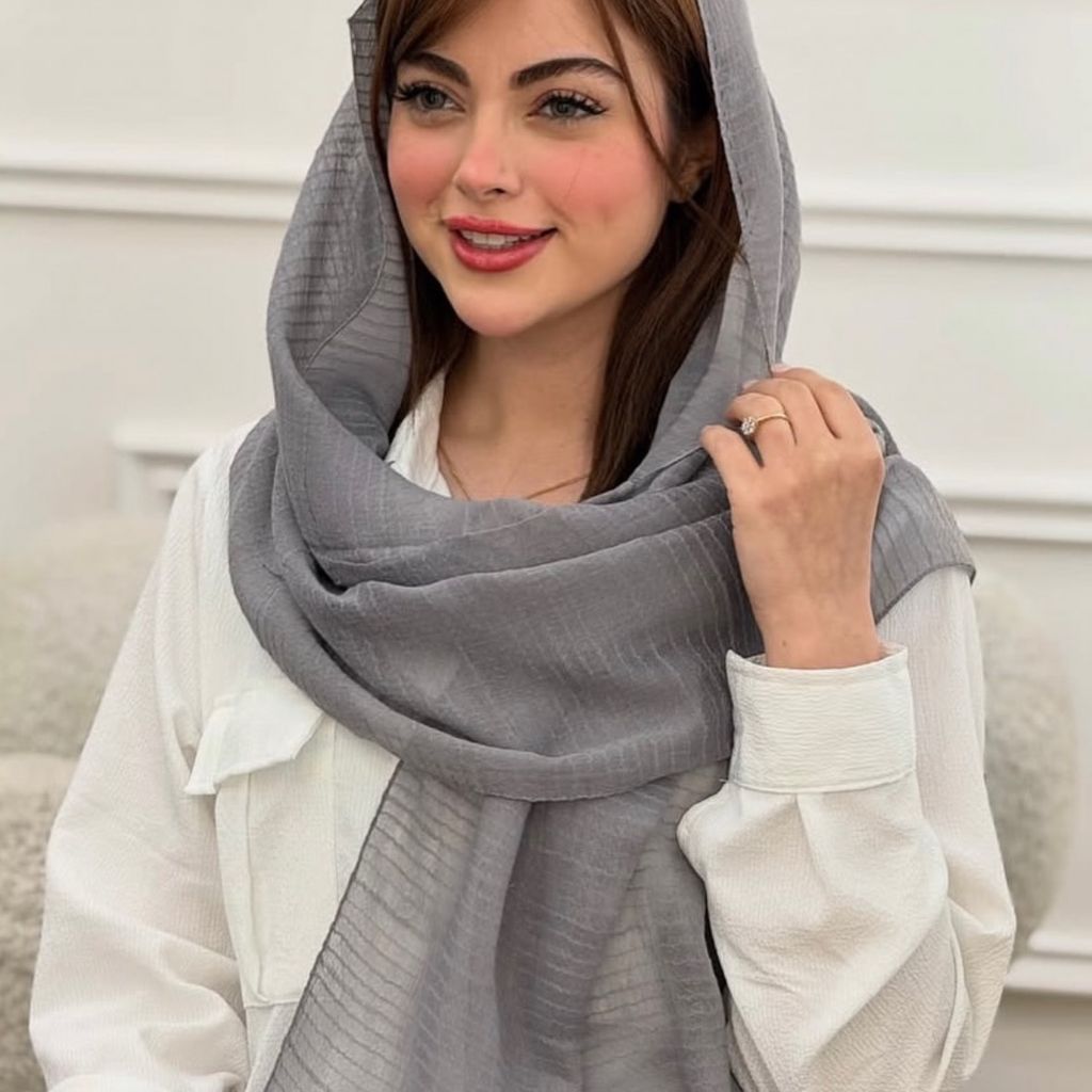 خرید اینترنتی شال نخ تابستانه دورریش