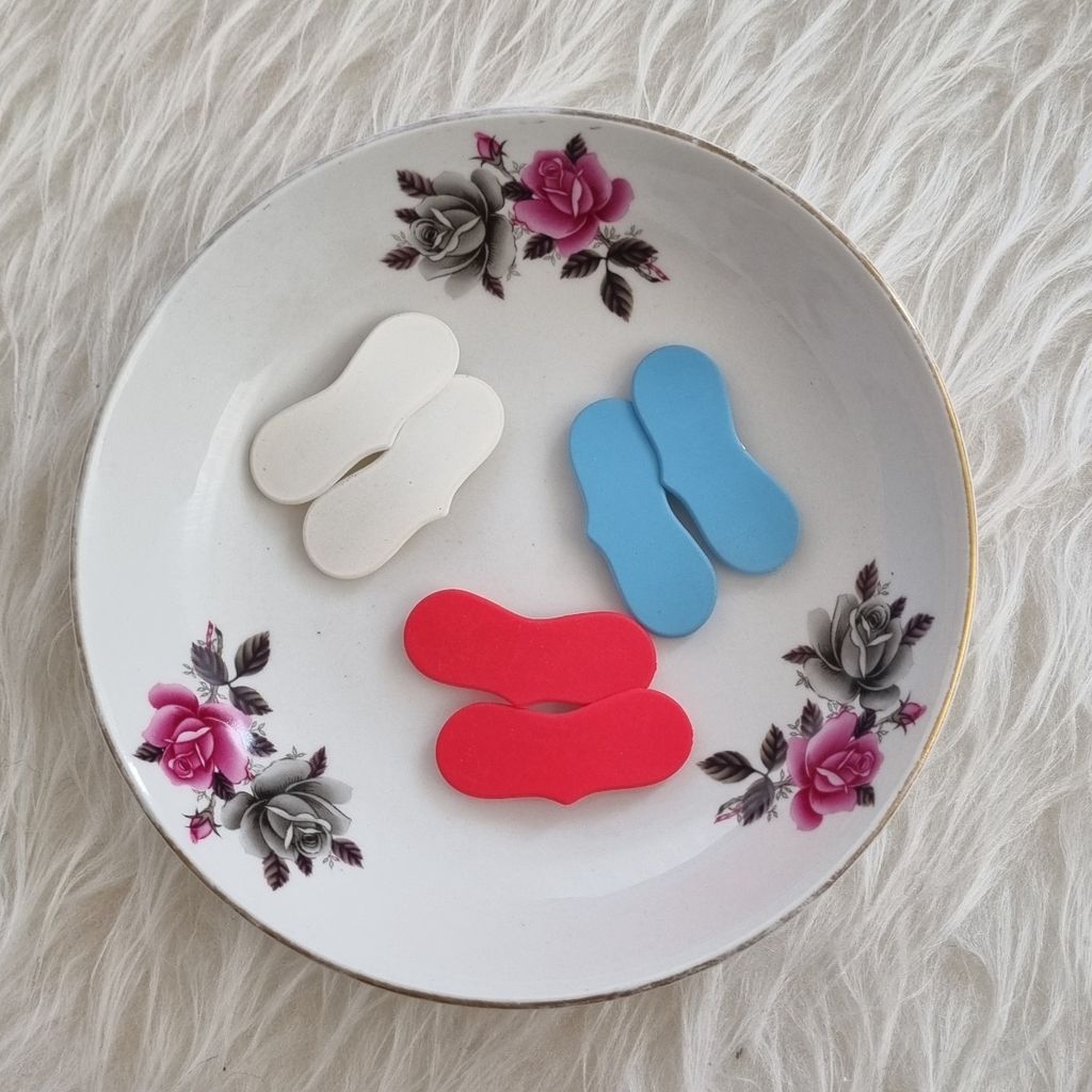 مشخصات گیره مو تق تقی دخترانه وارداتی, طراحی شیک پک دو عددی