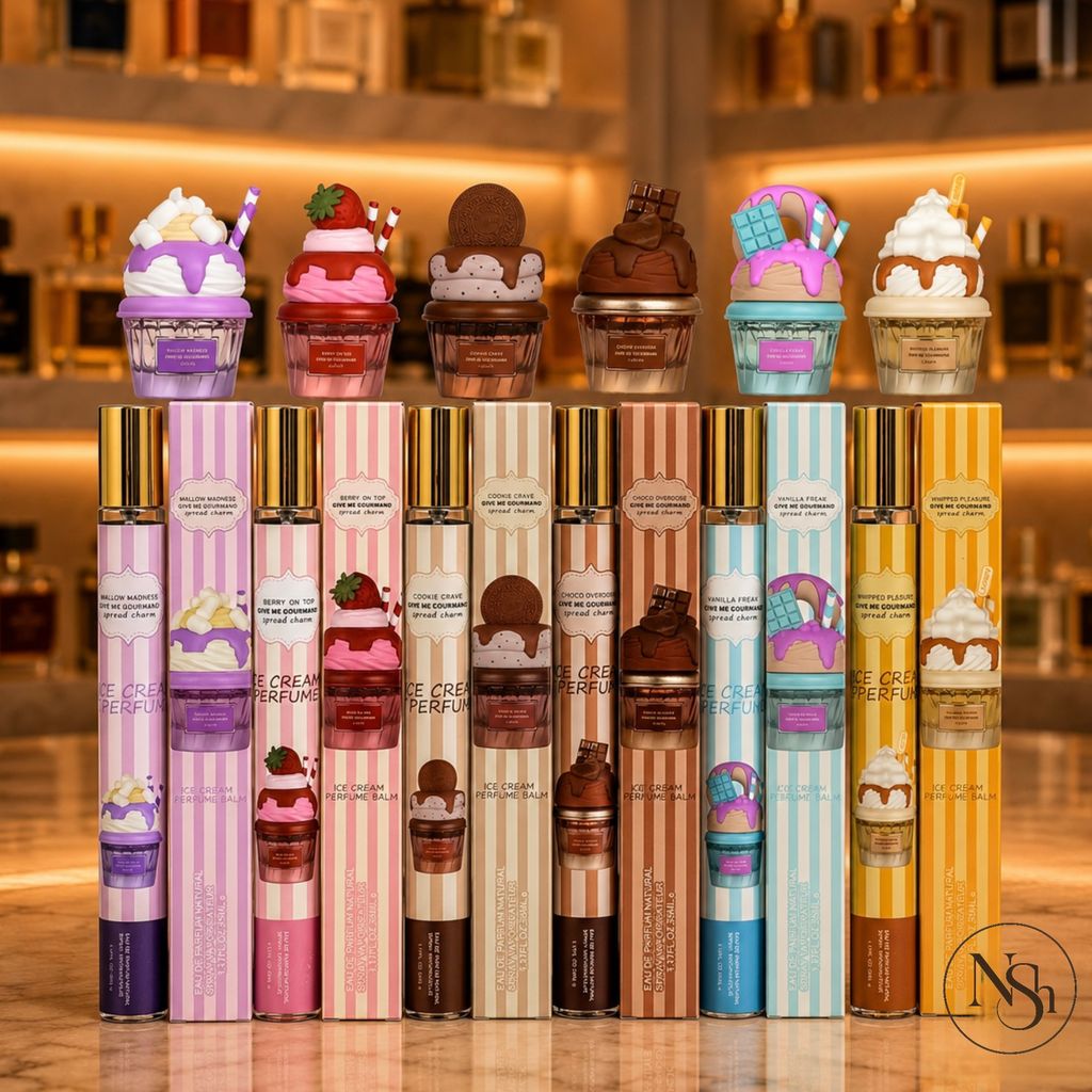 خرید آنلاین عطر قلمی 35 میل بستنی های لطافه رایحه vanilla freak