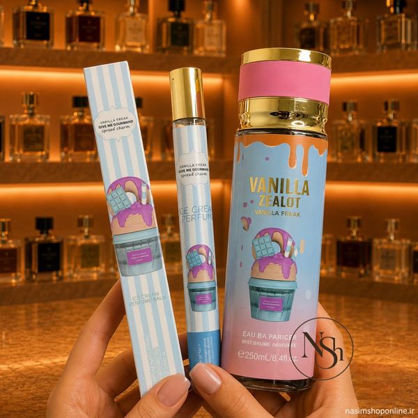 عطر قلمی 35 میل بستنی های لطافه رایحه vanilla freak