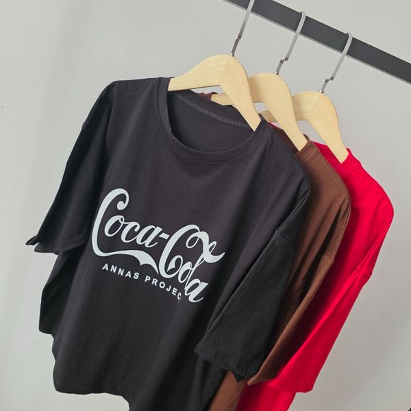 تی شرت باکسی Coca cola