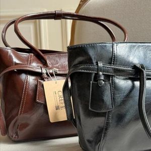 خرید آنلاین کیف طرح چرم کمربندی
