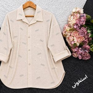 فروش اینترنتی شومیز نگینی مانتو نگینی اسپرت سوپر کراش درجه یک شیک ترند