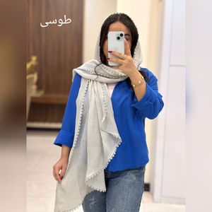 فروش اینترنتی شال دوردانتل کتان سنگشور