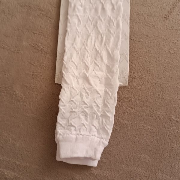 ساپورت دخترانه  سفید 4 تا 7 سال. خارجی