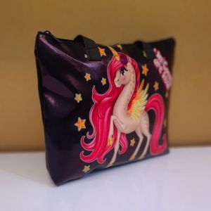 قیمت ارزان کیف دخترانه طرح Unicorn