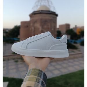 ونس مردانه تمام سفید پول اند بییر pull and bear