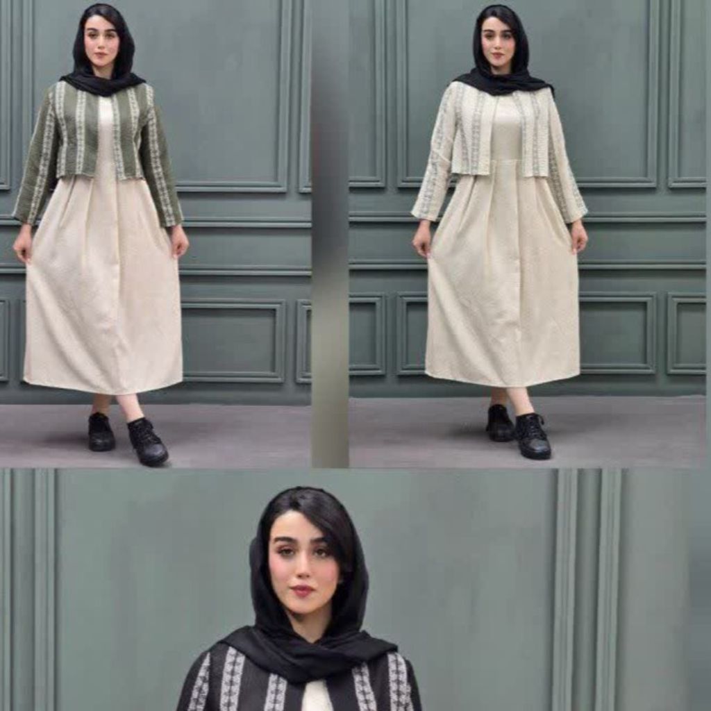 فروش اینترنتی کت سارافون نخی لنین