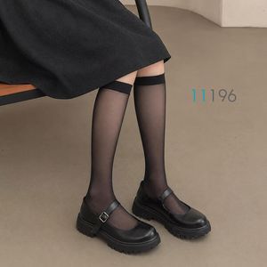 جوراب شیشه‌ای سه‌ربع مشکی