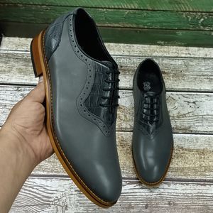 قیمت ارزان کفش مردانه مجلسی چرم طبیعی مدل ژرژ طوسی
