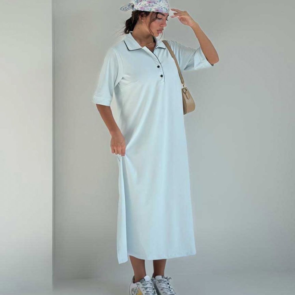 خرید اینترنتی پیراهن بلند POLO کد 240182