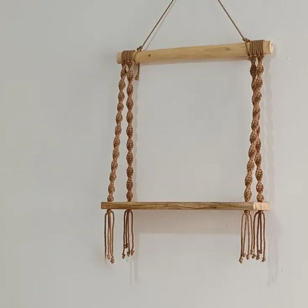 قیمت ارزان شلف مکرومه مناسب دکور
