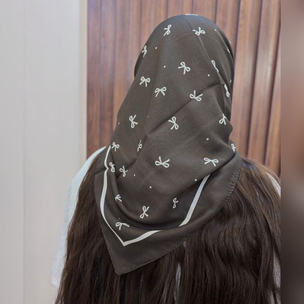 مینی اسکارف موکا
