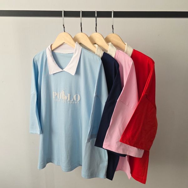 تیشرت یقه دار مارک polo