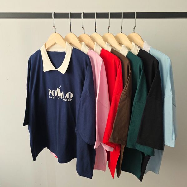 تیشرت یقه دار مارک polo