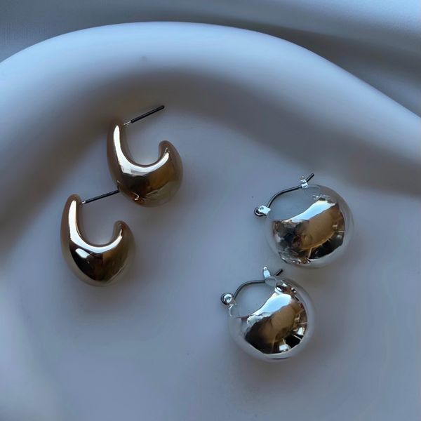 گوشواره آینه ای
